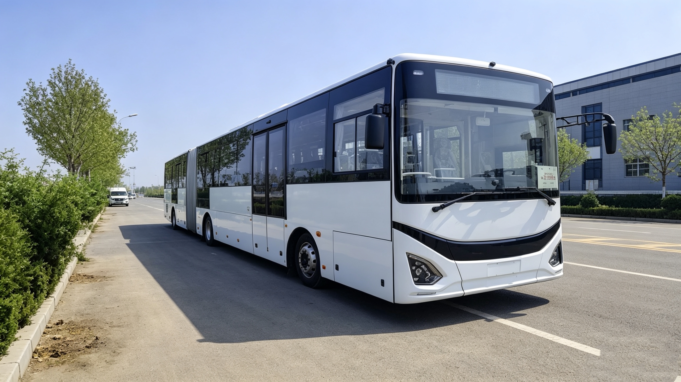 Headline: Craftsmanship-driven Manufacturing, Global-bound Mobility | 18m Battery-Electric Articulat
